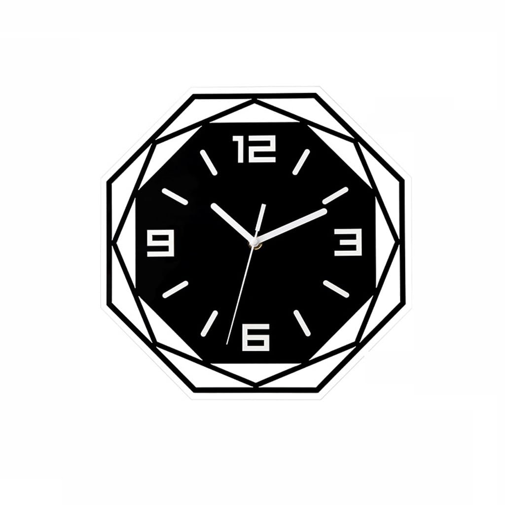 Eines A Silent Decorative Wall Clock Modern Crylic Wall Clock Living Room Home Decorative Clock Silent Wall Clock Easy To Read