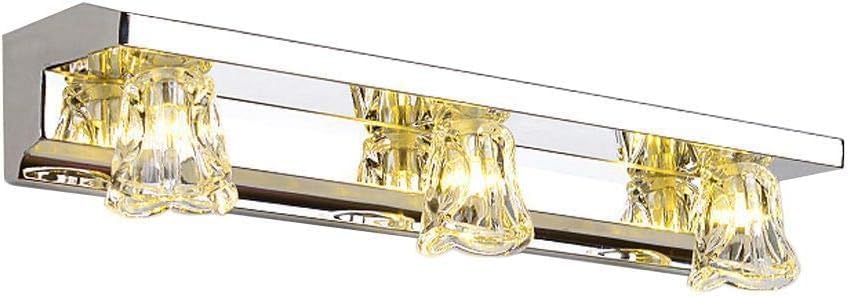 Lampe de table LED en cristal pour miroir salle de bain et wc design