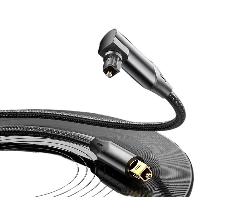 Digital Optical Audio SPDIF Coaxial Cable 1m 2m for Amplifiers Blu-ray Soundbar Fiber Cable(5m)