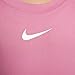 Nike Dri-FIT All Day Play Little Kids' Hemmed T-Shirt (Magic Flamingo, 36M318-ACG) Size 6