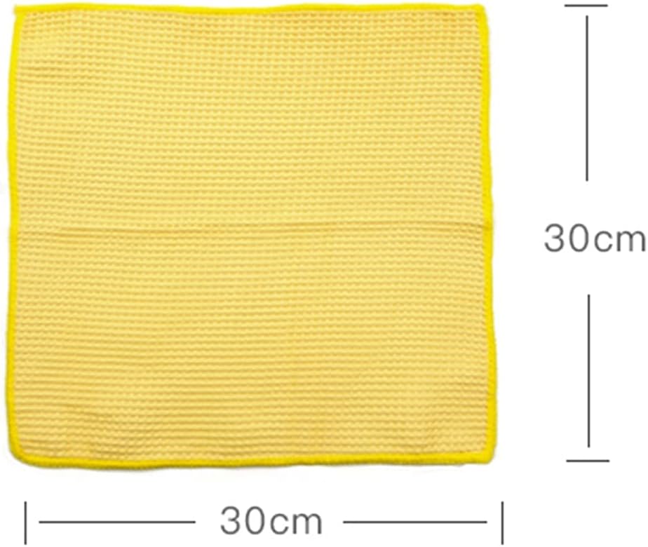 Dish Cloth Lazy Rag Kitchen Dishwashing Scouring Pad Housework Cleaning Absorbent and Non Linting Hand Towel