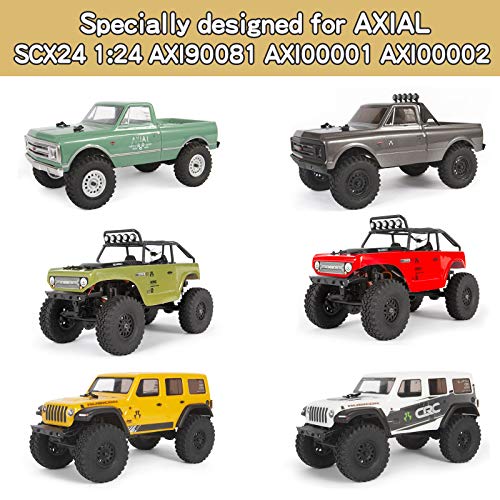 Brass Steering Knuckle Upgrade Part with Screws Brushing Sleeves Wrenchs for AXIAL SCX24 AXI00002 AXI00001 AXI90081 1/24 RC Crawler Car 2PCS