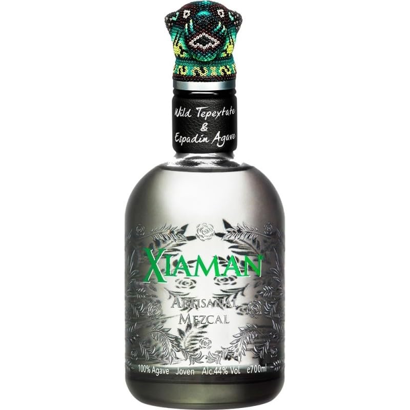Mezcal XiaMan 44% Vol – Mezcal artesanal de alta pureza, sabor intenso con notas ahumadas