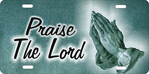 Praise the Lord mani in preghiera Custom Vanity