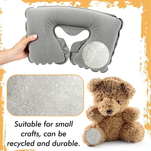 Image of Doll Stuffing Beads, 7oz Weight Stuffing Beads, Craft Plastic Filler Beads for Weighted Stuffed Animal - 200g
