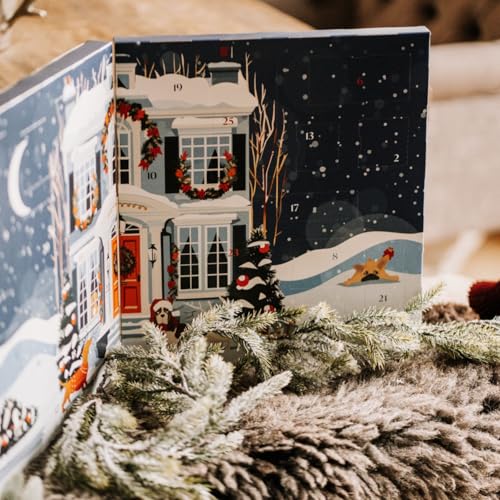 Wild&Seed Adventskalender für Hunde 25 natürliche Hundesnacks & Premium Leckerlis zu Weihnachten Getreidefrei, ohne Zusätze, hypoallergen Adventskalender Hund groß & klein, 1 Stück