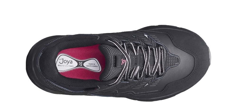 JOYA Cadore STX W Black, Outdoorschuhe für Damen, für Bequeme Bewegung beim Wandern, stabile Damenschuhe, Schwarz