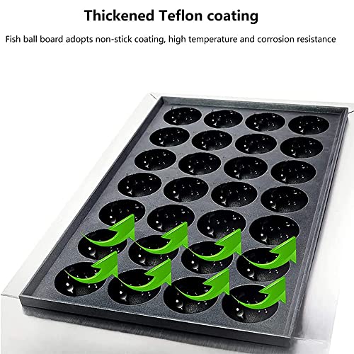 Máquina para Takoyaki con 56 huecos acero inoxidable miniatura 5