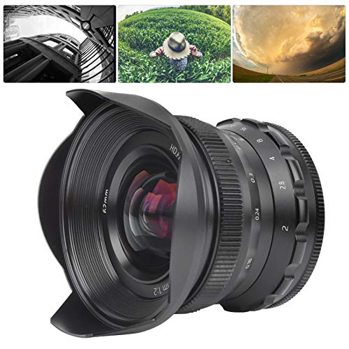 Dpofirs F2.0 FX 12 mm Weitwinkelobjektiv, Fisheye Scenery-Objektiv mit festem Fokus und großer Blende für X-T4 / X-T3… – Bild 6