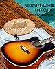 Winzz 4/4 Electro Acoustic Guitar, Left-Handed Western Guitar Set, Adult Beginners, Acoustic Guitar 41 Inch with 4-Band Equaliser (Dreadnought,Glossy Sunburst) #5