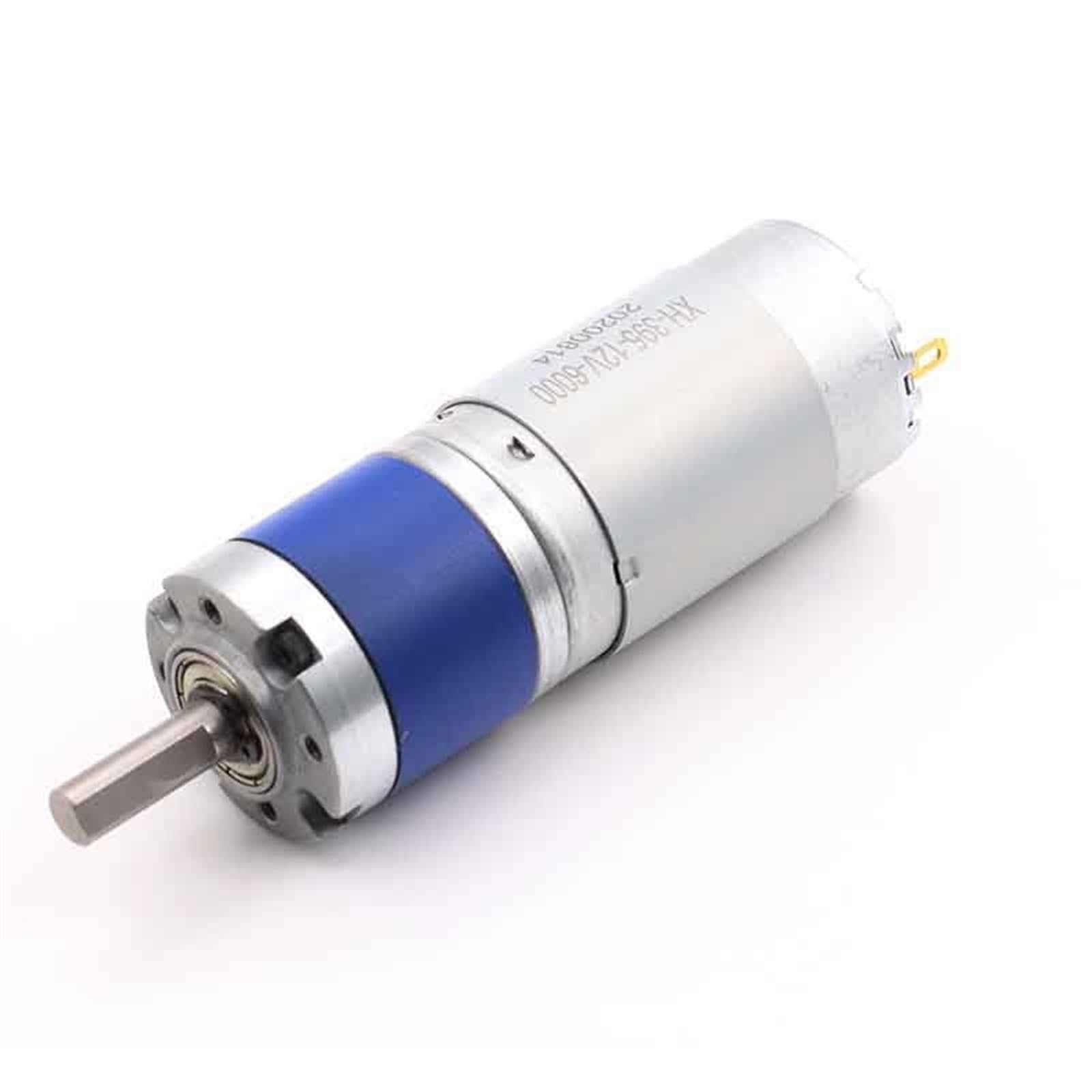 ZIDRMTKVK Planetary Geared Motors dia28mm Gearbox Reducer with Electric dc Motor 12v 6000r 395 Mini Engine Speed-Down(300RPM)