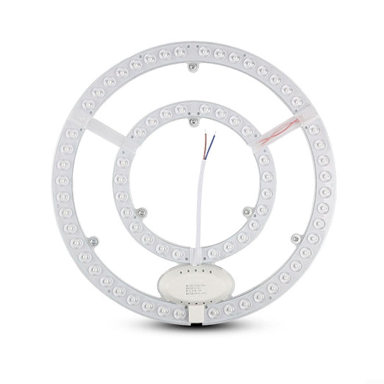 Led Ceiling Light Source, Round Ceiling Lamp Source Downlight Light Panel LED Module 2835 LED, Energy-saving And Environment-friendly(72W Two-color)