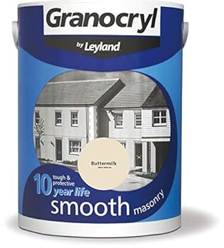 Leyland Granocryl Smooth Masonry, Buttermilk, 5L