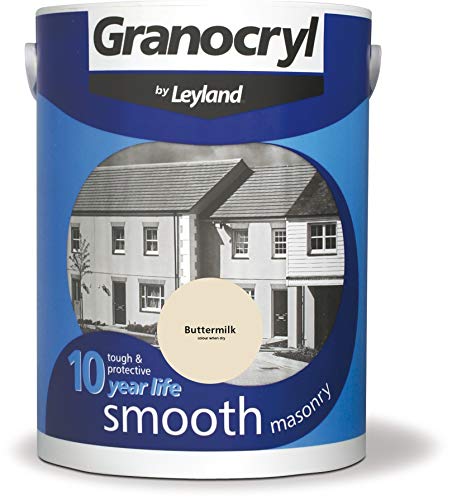 Leyland Granocryl Smooth Masonry, Buttermilk, 5L