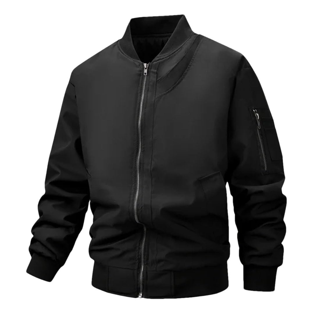 Uomo Pile Cotone Abbigliamento Inverno Tinta Unita Semplice Allentato All'aperto Viaggi Baseball Collare Cappotto Uomo Retro Giacca