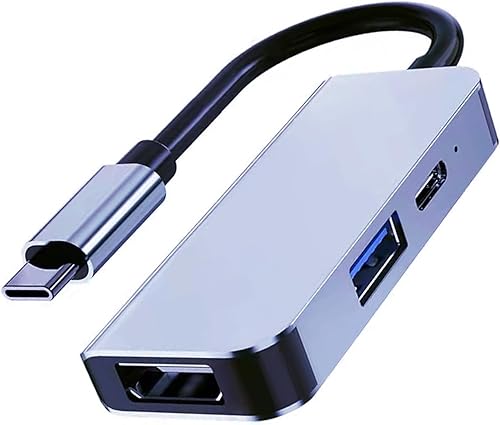 QCEs Hub USB C para Nintendo Switch Dock, estación de acoplamiento USB C a HDMI, adaptador de TV portátil con carga PD y USB 3.0 compatible con