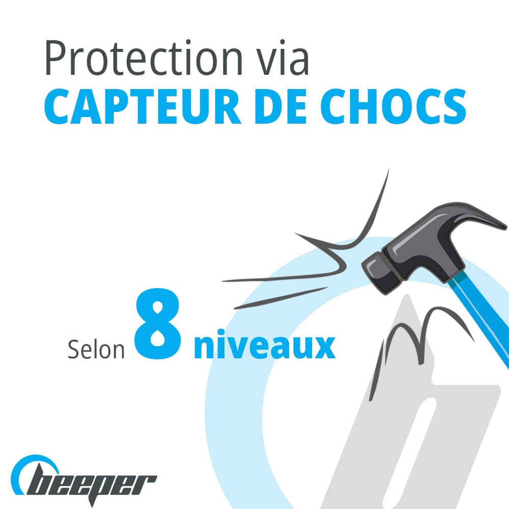 Beeper XR5VUL Alarma Universal para Vehículos Comerciales Profesionales