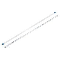 Vista 8 de uxcell Cable plano flexible, 5 pines 0.020 in paso 1.181 in FPC FFC cable de cinta 5pcs (tipo A)