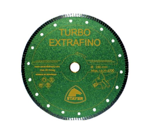 Stayer - Disco diamantado turbo extrafino Ø230 H=7