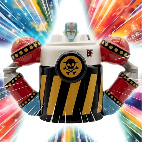 Taza 3D Cerámica One Piece Iron Pirate Franky miniatura 3