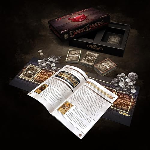 Dark Deeds juego de mesa estratégico, 2-5 jugadores, 14+ años miniatura 3