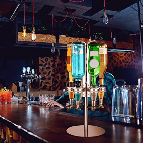 Dispensador de cóctel y whisky giratorio para barra de bar o casa 6