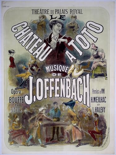 Toile pour la Décoration Murale 60x90cm Affiche Poster Le Château à Toto