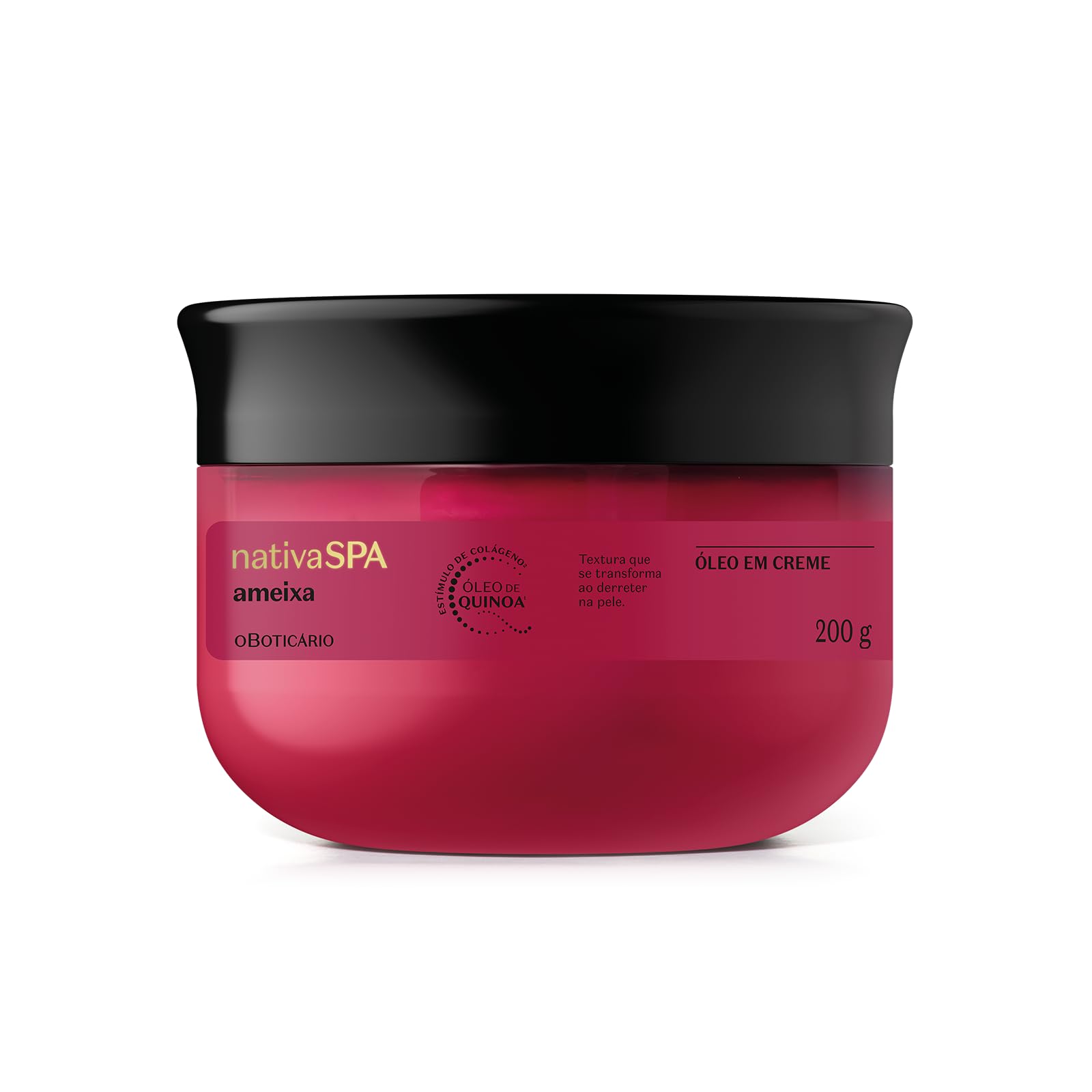 Nativa SPA Plum Cream Body Oil with Quinoa Oil, 7 Fl Oz