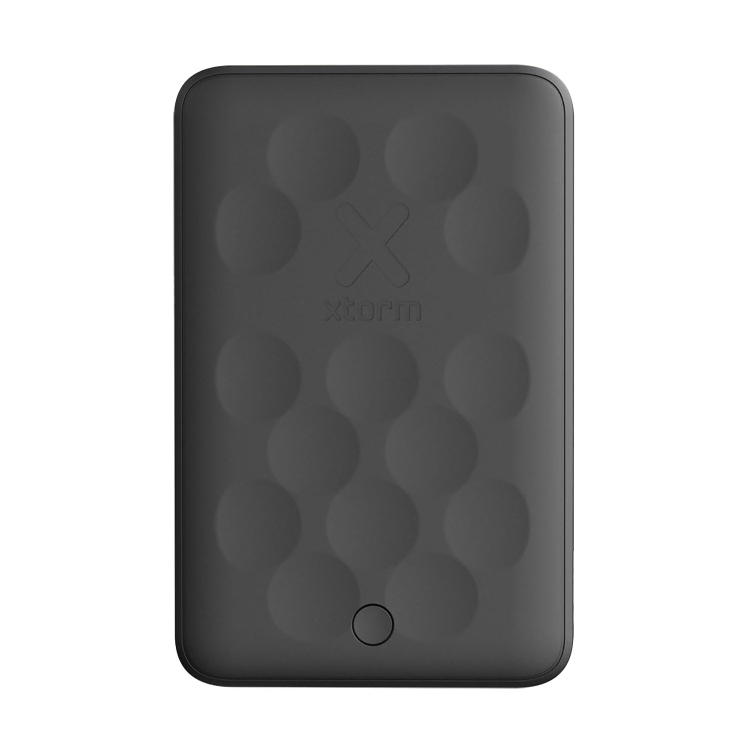 Xtorm Fuel series5 power bank 5000mAh 7.5W magnetico, finitura Premium | Adatto per iPhone e dispositivi compatibili, leggero, sottile, ricarica rapida, display digitale con % carica