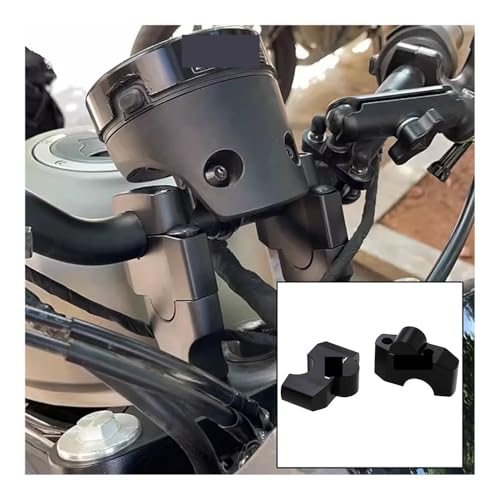 Adaptador abrazadera manillar Rebel 300 corrige postura de manejo 2