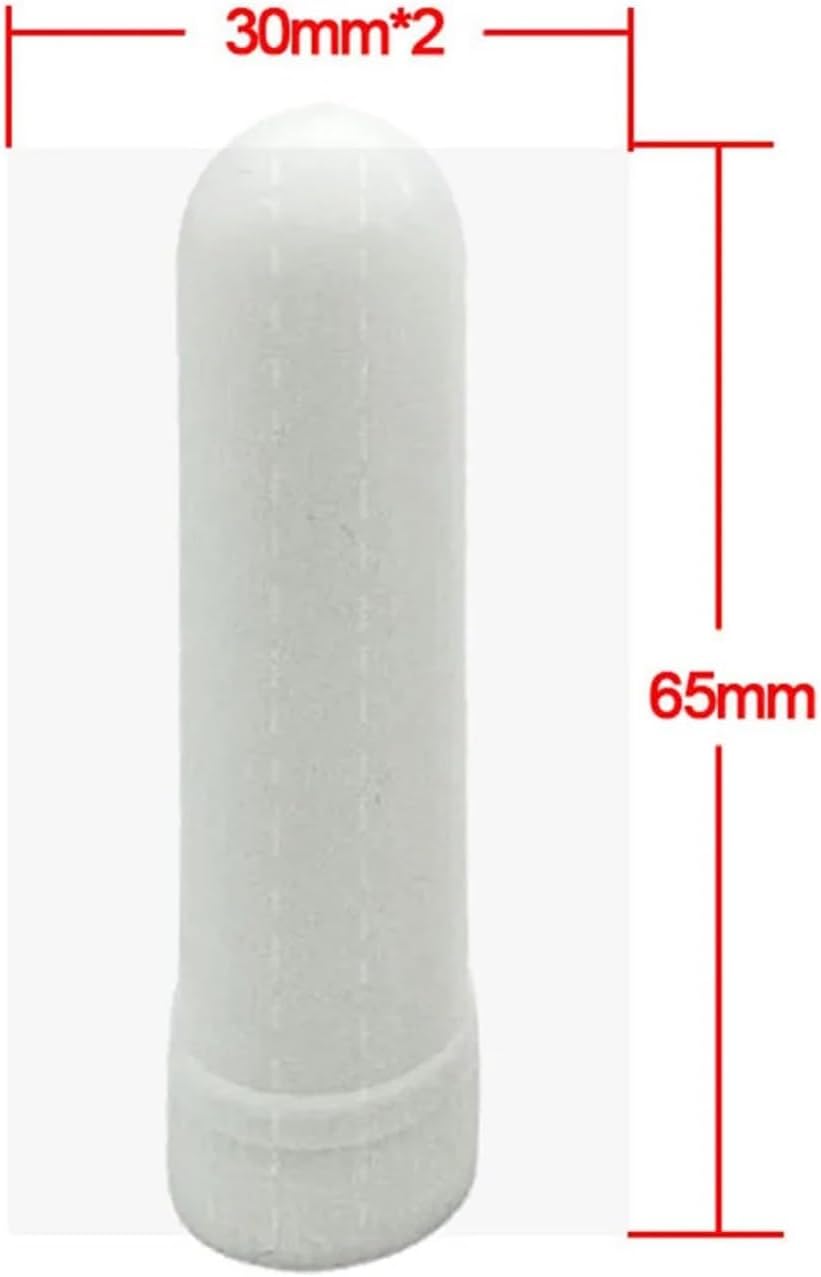 200Pcs Clear PVC Shrink Wrap Film for Aromatherapy Nasal Inhaler Stick