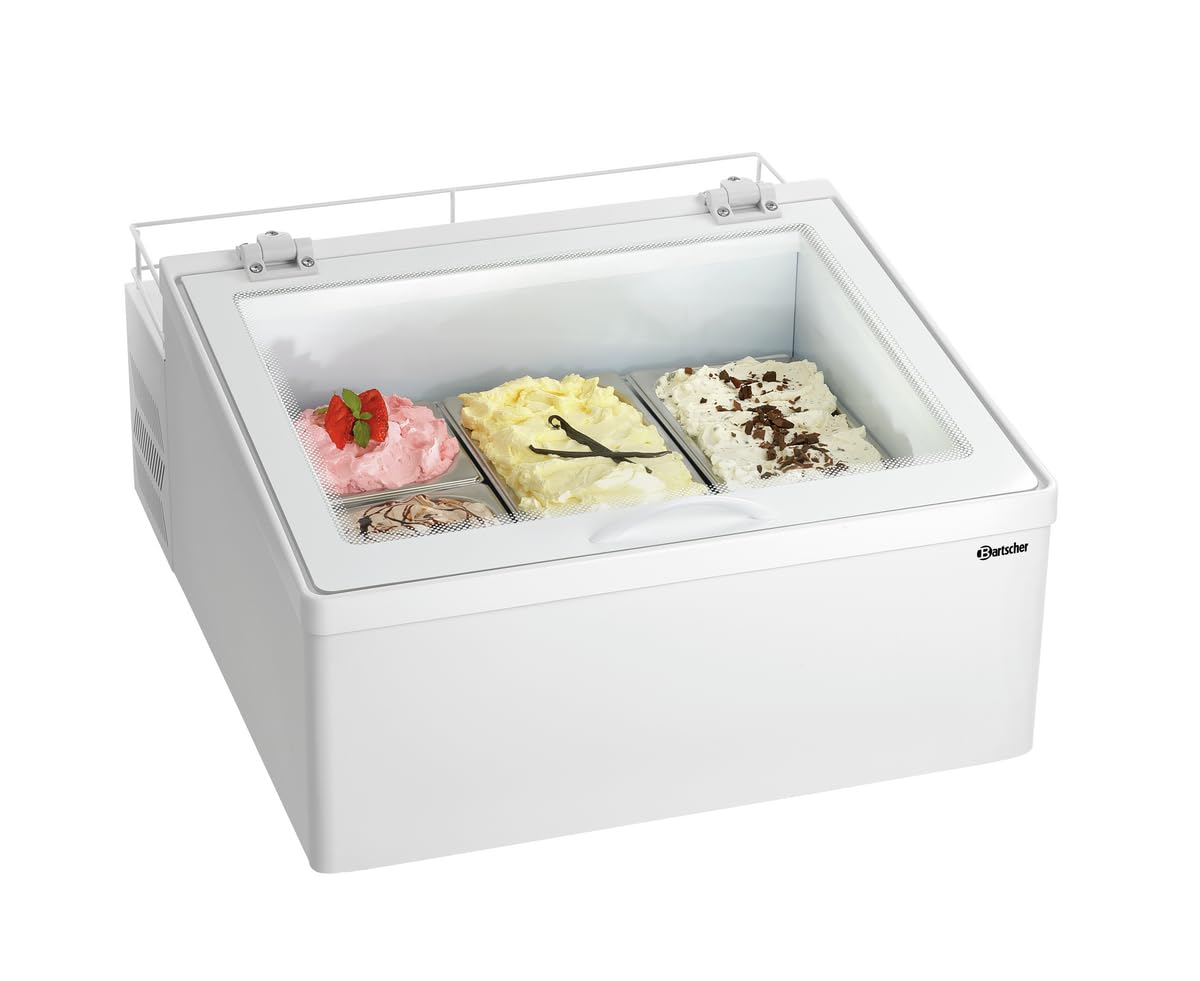 Bartscher Vetrina per gelato, 3 x 5 litri