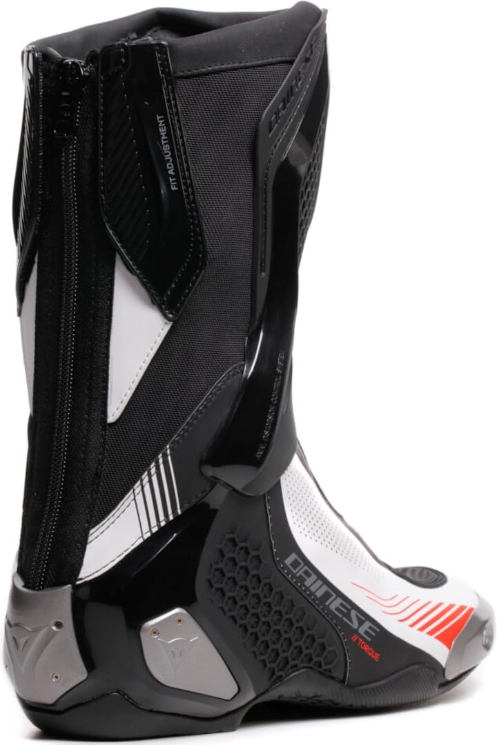 Dainese Torque 4 Air S26 Motocyklowe buty, czarny/biały/czerwony, 47