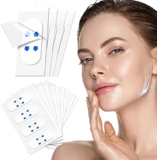 Face Lift Tape, Double chin Sticker,40PCs Face Tape Lifting Invisible to Hide Facial Wrinkles and Double Chin, Lift Sagging Skin for a V-Line Face