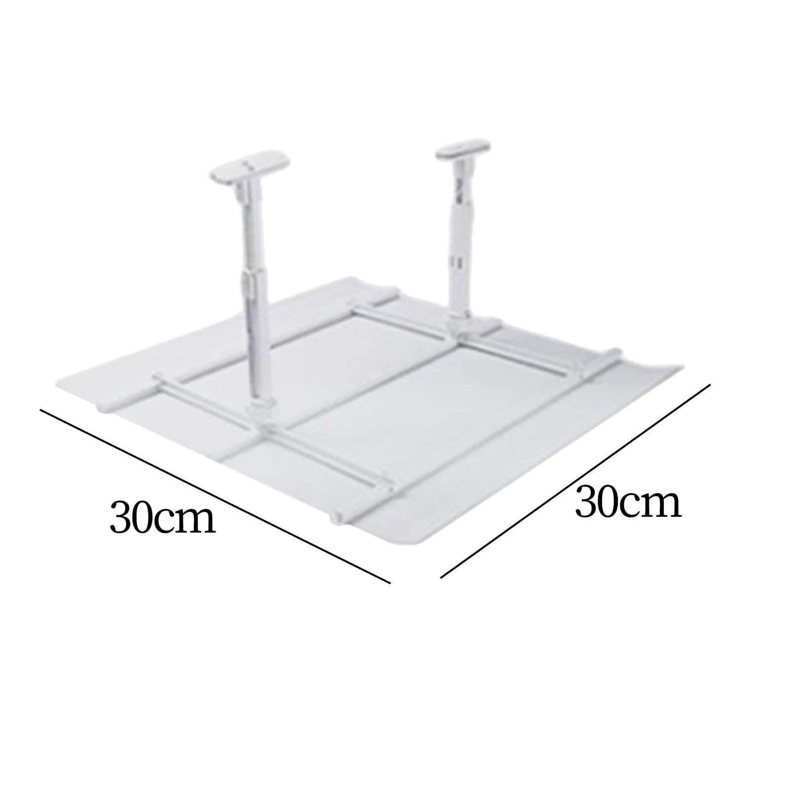 Deflector de ventilación Ajustable, 30 x 30 cm, Blanco. Mejora la circulación del Aire. Eficiencia energética. Uso en casa y Oficina. Fácil instalación. Diseño Duradero para una Comodidad óp