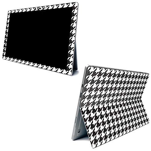 Image of MightySkins Carbon Fiber Skin for Microsoft Surface Pro 7 - Houndstooth | Textured Carbon Fiber Finish | Easy to Apply, Remove, and Change Styles | Made in The USA