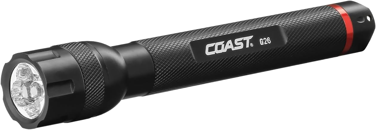 G26 415 Lumen Bulls-Eye™ Spot Beam LED Flashlight, Batteries Included