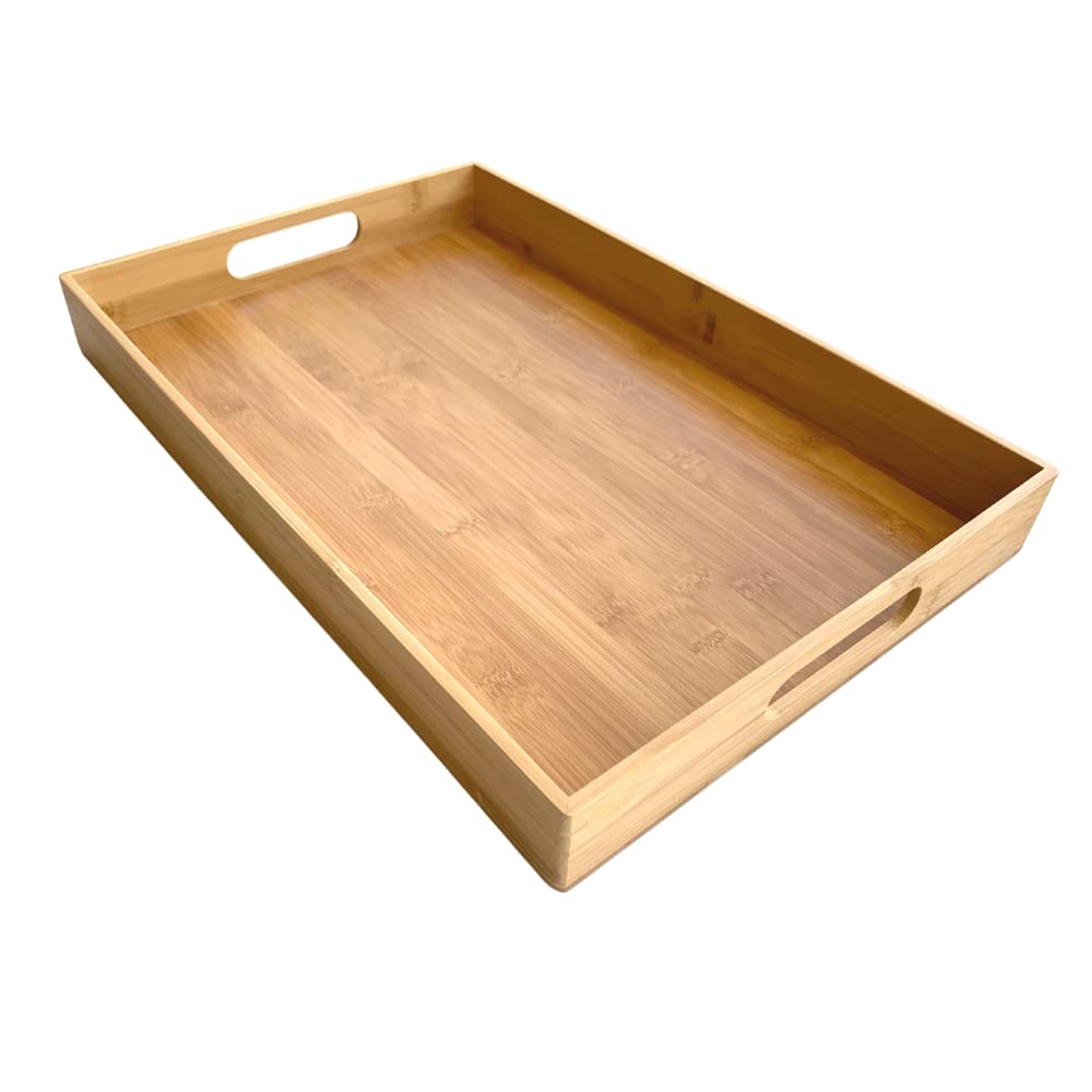 Bamboo Charcuterie Serving Tray with Amenity - 19"x12"x2" - 1 Pieces