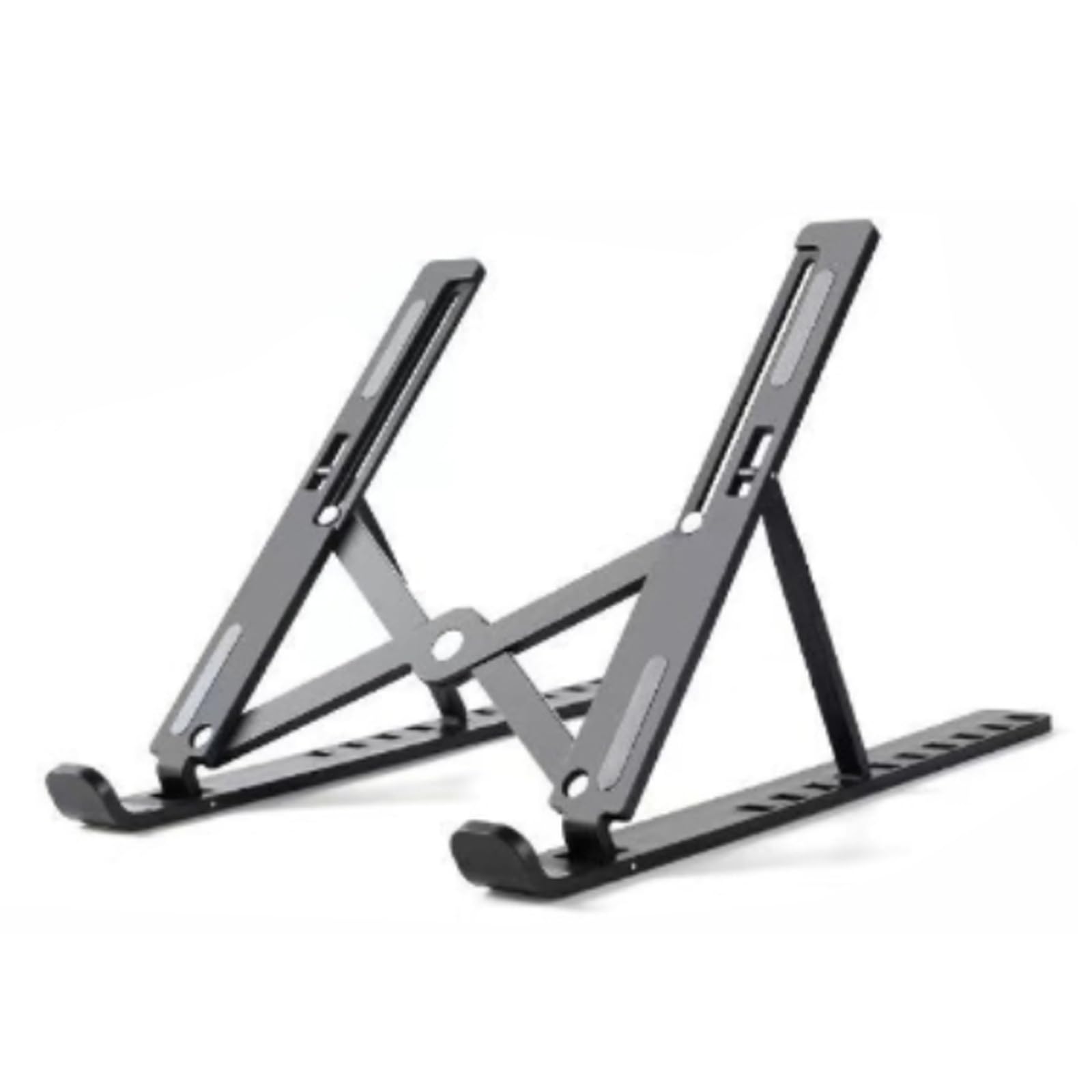 Adjustable Laptop Stand for Desk Foldable Portable Laptop Riser with Ten-Degree Angle Free Adjustment ABS Silicone Laptop Accessories