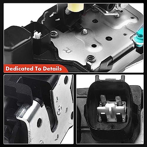 Image of A-Premium Front Right Passenger Side Door Lock Actuator | Compatible with Jeep Commander 2006-2010 Sport Utility