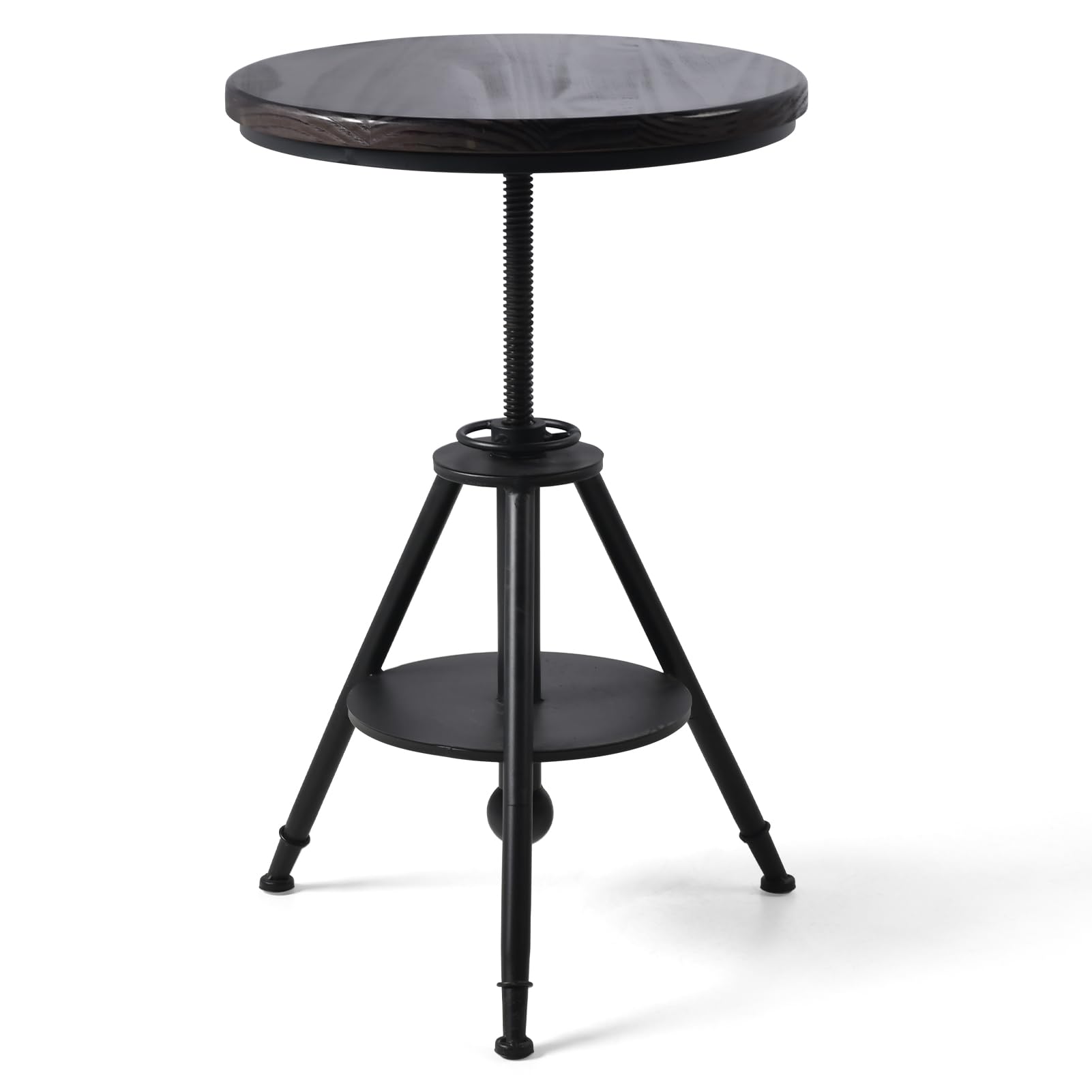 Modern Industrial Bistro Cafe Bar Table, 21.7