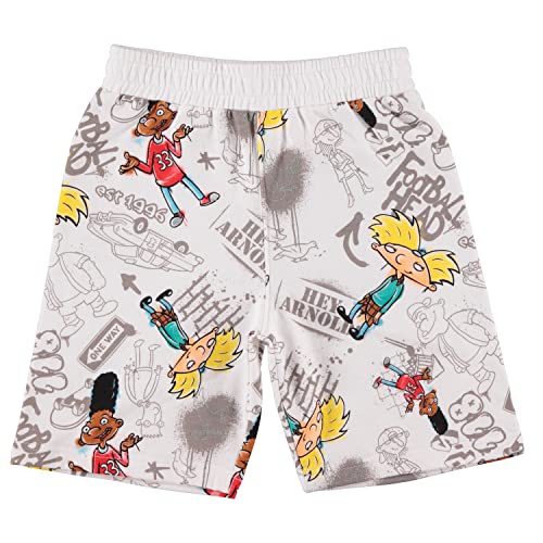 Nickelodeon Rugrats, Hey Arnold, All That Boys Short Sleeve T-Shirt And Shorts Clothing Set (10-12, White) #TOP2