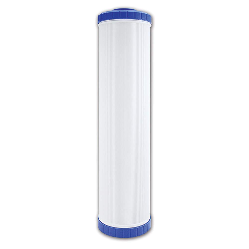 Finerfilters Alternatywa dla zmiękczaczy wody bez soli/soli – odkamieniacz wody, systemy zapobiegania osadzaniu się kamienia (system Jumbo 50 x 11,4 cm)