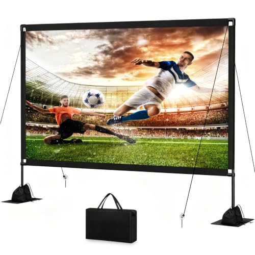 Pantalla de proyector portátil de 120 pulgadas 16:9