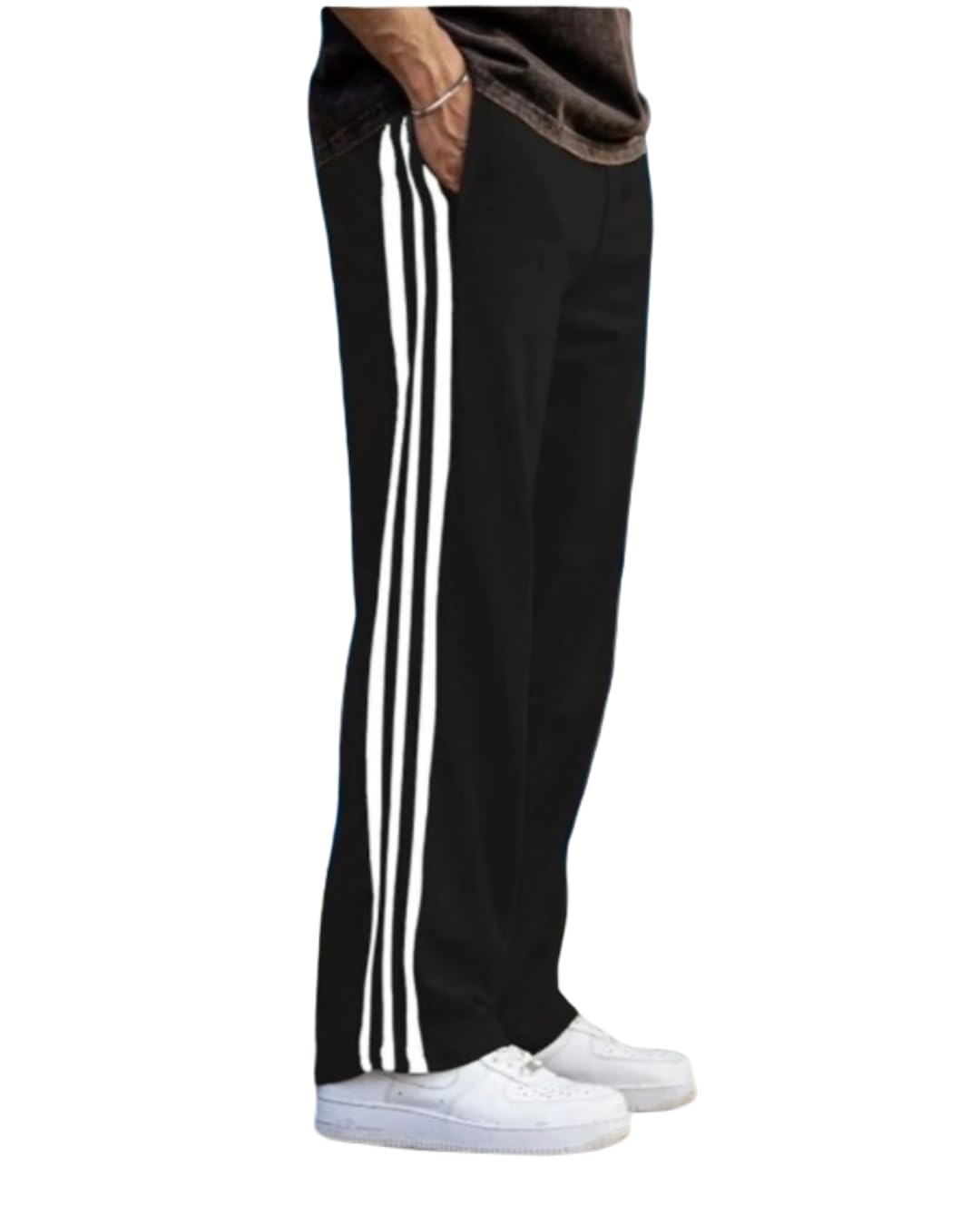 Men’s Lycra Track Pants Slim Fit Cargo Joggers with Utility Pockets Stretchable Streetwear Bottoms for Gym, Running & Casual Wear-image-36