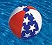 SWIMLINE Inflatable Beach Ball – Playful Pool & Beach Accessory for Parties, BBQs, and Backyard Fun, Patriotic Design, Americana Series 14