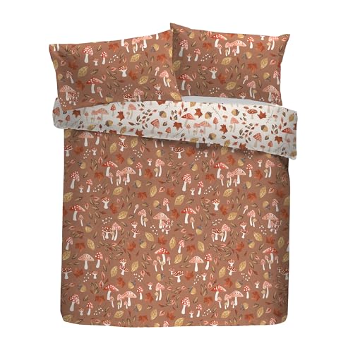 Fusion Woodland Dreams Bettbezug-Set, 52% recyceltes Polyester, 48%...