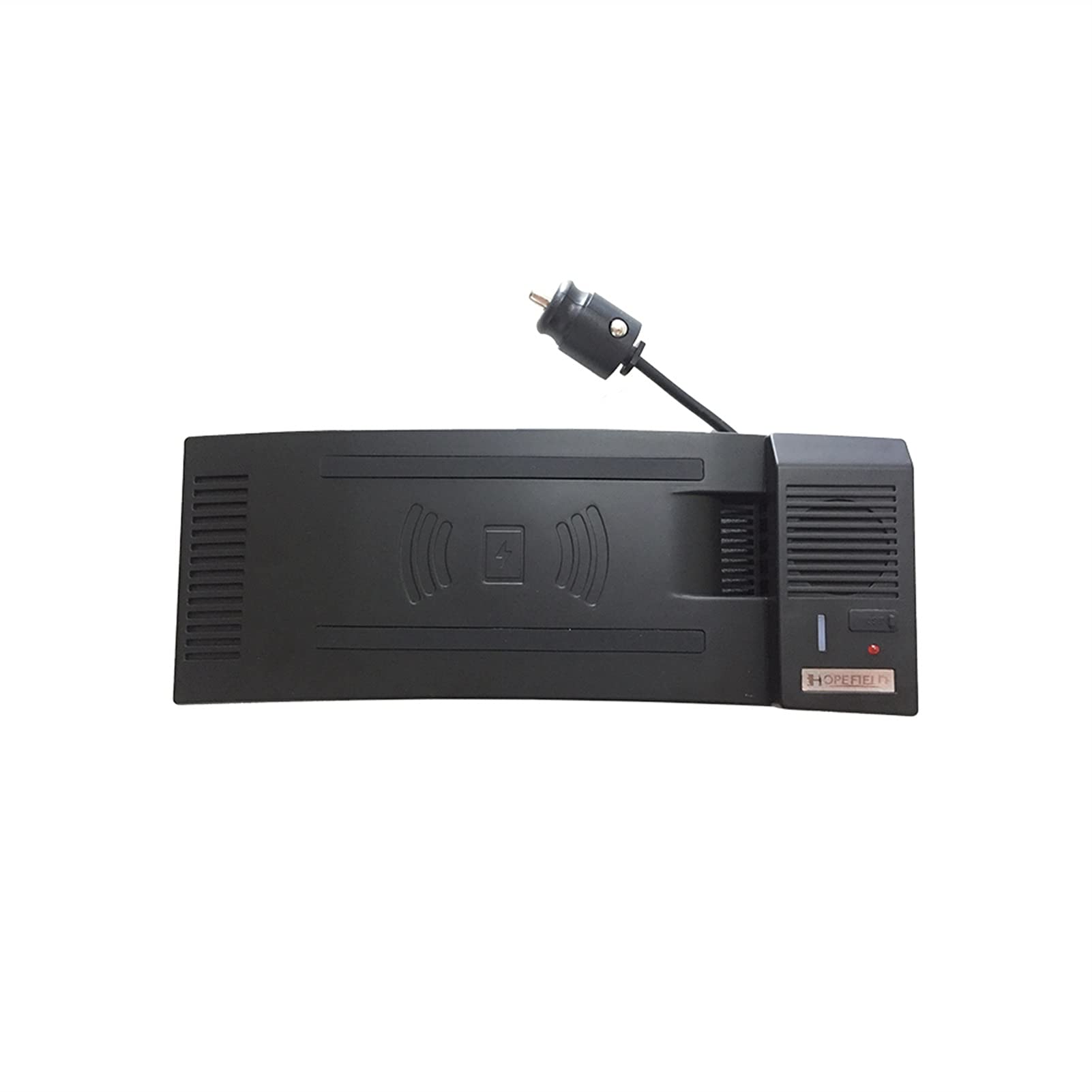 Ładowarka samochodowa bezprzewodowa QI Ładowarka do telefonu Płytka ładująca Uchwyt na telefon Adapter Szybkie porty USB Qc3, do Audi, A6 C7 A7 C7 RS6 2016 2018 Podkładka ładująca bezprzewodow