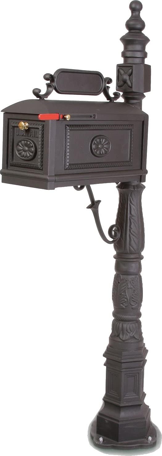 Hоlіdау Dеаlѕ 🛒 Victorian Barcelona Decorative Cast Aluminum Better Box Mailbox Black