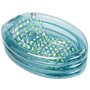 Babymoov Opblaasbare badkuip, met inzetstuk voor pasgeborenen, 68 x 40 cm als kinderbadje te gebruiken
